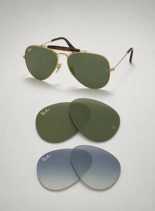 Verres de remplacement originaux Ray-Ban RB3029