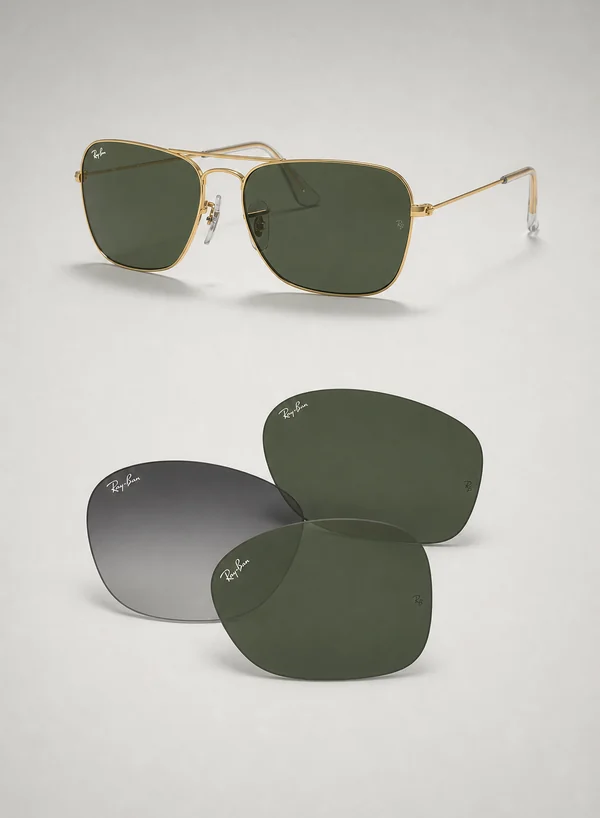 Verres de remplacement originaux Ray-Ban RB3136