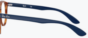 Branches originales Ray-Ban RB5283 vue, couleur 5609 · Jaune écaille