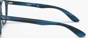 Branches originales Ray-Ban RB5283 vue, couleur 8053 · Rayé bleu