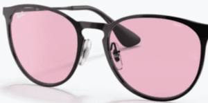 Verres originaux Ray-Ban RB3539 Erika Metal, couleur Q3 · Photochromatic rose dégradé bleu · plastique