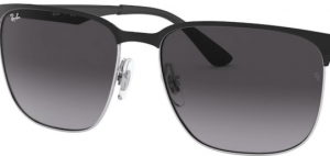 Verres originaux Ray-Ban RB3569, couleur 8G · Gris dégradé · plastique