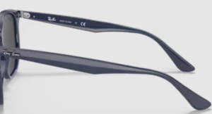 Branches originales Ray-Ban RB4306, couleur 6576 · Bleu