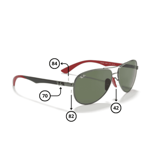 Pièces Rechange Ray-Ban 8313M Originaux