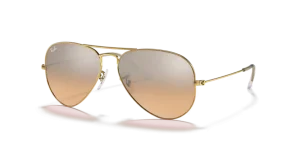 Ray-Ban 3025 AVIATOR LARGE METAL, couleur 001/3e arista