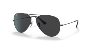 Ray-Ban 3025 AVIATOR LARGE METAL, couleur 002/48 noir
