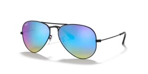 Ray-Ban 3025 AVIATOR LARGE METAL, couleur 002/4o noir
