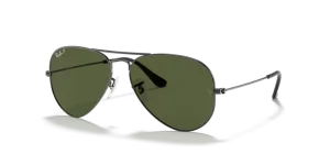 Ray-Ban 3025 AVIATOR LARGE METAL, couleur 004/58 · Gunmetal