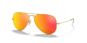 Verres originaux Ray-Ban RB8307, couleur 69 · Orange flash