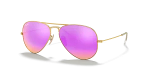 Verres originaux Ray-Ban RB8307, couleur 4T · Ciclamen flash