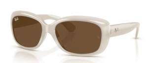 Ray-Ban RB4101 JACKIE OHH, couleur 688753 · Opal ivory