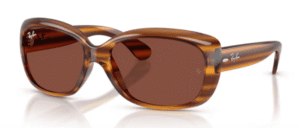 Ray-Ban RB4101 JACKIE OHH, couleur 820/C5 · Rayé rouge havane