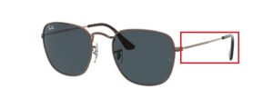 Branches originales Ray-Ban RB3857 Frank, couleur 9230 · Bronze/ cuivre