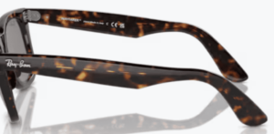 Branches originales Ray-Ban RB2140 Wayfarer, couleur 1382 · Havane