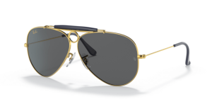 Verres originaux Ray-Ban RB3138 Shooter, couleur B1 · Gris foncé