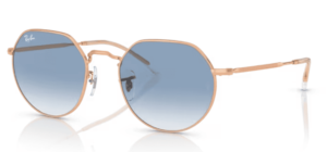 Ray-Ban 3565 JACK, couleur 92023F · Rose or
