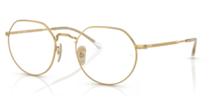 Ray-Ban 3565 JACK, couleur 001/GG · Arista or