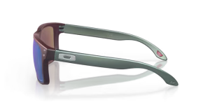 Branches originales Oakley OO9102 Holbrook, couleur 9102 · W6 · noir mat/rouge colorshift