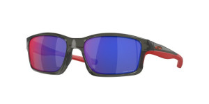 Verres originaux Oakley OO9247 Chainlink, couleur RED · Iridium polarisé