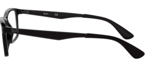 Branches originales Ray-Ban RB7056, couleur 2000 · Noir brillant