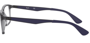 Branches originales Ray-Ban RB7056, couleur 5814 · Trasparent gris