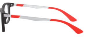 Branches originales Ray-Ban RB1549 Junior, couleur 3652 · Noir mat