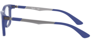 Branches originales Ray-Ban RB1549 Junior, couleur 3655 · Bleu mat