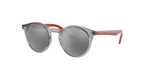 Ray-Ban RJ9064S, couleur 70636g transparent gris