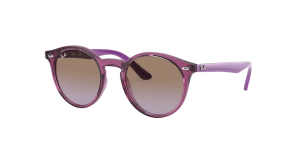 Ray-Ban RJ9064S, couleur 706468 transparent fuxia