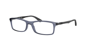 Ray-Ban RX7017, couleur 8122 · Trasparent blu