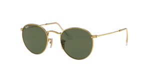 Ray-Ban RB3447N ROUND METAL, couleur 001 · Arista