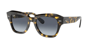 Ray-Ban RB2186 STATE STREET, couleur 133286 · Jaune havane
