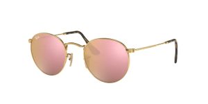 Ray-Ban RB3447N ROUND METAL, couleur 001/z2 arista