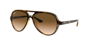 Ray-Ban RB4125 CATS 5000, couleur 710/51 havane clair