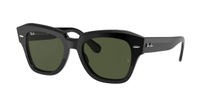 Ray-Ban RB2186 STATE STREET, couleur 901/31 · Noir