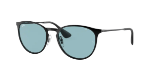 Ray-Ban RB3539 ERIKA METAL, couleur 002/q2 noir