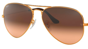 Verres originaux Ray-Ban RB8307, couleur A5 · Rose/marron dégradé · plastique