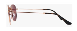Branches originales Ray-Ban RB3548 Hexagonal, couleur 9202 · Rose or