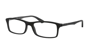 Ray-Ban RX7017, couleur 5196 · Noir mat