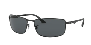Ray-Ban RB3498, couleur 006/81 noir mat