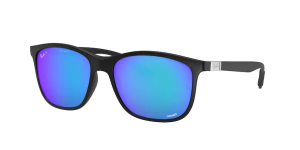 Ray-Ban RB4330CH CHROMANCE, couleur 601sa1 noir mat