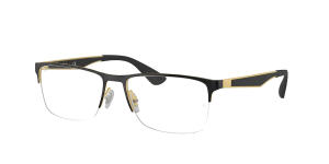 Ray-Ban RX6335, couleur 2890 · Noir sur arista