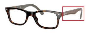 Branches originales Ray-Ban RB5228 vue, couleur 5545 · Havane
