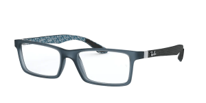 Ray-Ban RX8901, couleur 5262 · Demi gloss bleu
