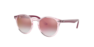 Ray-Ban RJ9064S, couleur 7052v0 transparent rose