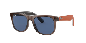 Ray-Ban RJ9069S, couleur 707180 transparent marron