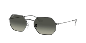 Ray-Ban RB3556N OCTAGONAL, couleur 004/71 gunmetal