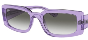 Verres originaux Ray-Ban RB4395 Kiliane, couleur 8E · Gris clair