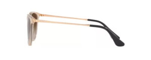 Branches originales Ray-Ban RB9547S Junior Erika, couleur 7108 · Transparent marron clair