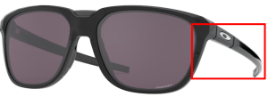 Branches originales Oakley OO9420 Anorak, couleur 01 · Noir poli